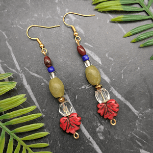Handmade Beaded Earrings From The Prosperity Collection