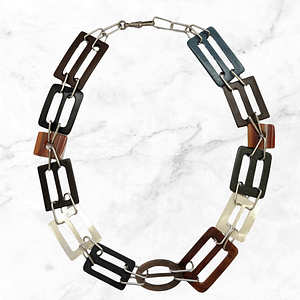 Unique Vintage Belt Buckle Necklace